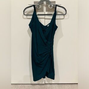 Free People- Dark Teal- Fitted Dress- Small